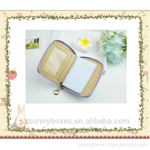 PU Leather ID Card Holder With Customized Size